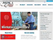 Tablet Screenshot of mpactsolutions.com